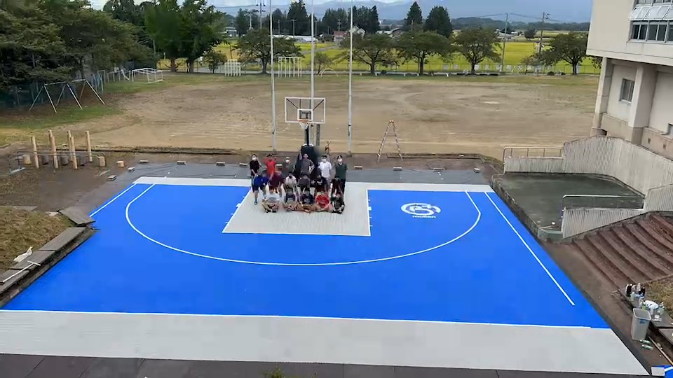 🏀バスケットコート🏀(｀･ω･´)